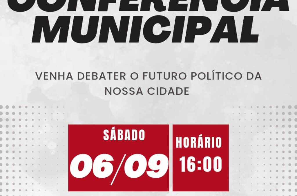 PCdoB Raposos convoca Conferência para dia 6 de setembro